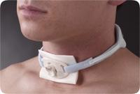 Posey Foam Trach Collar Ties Newborn 7-10" Adjustable Hook Fastener Latex-Free